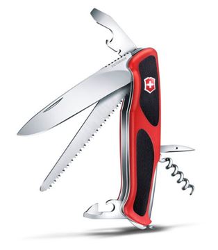 Picture of RANGER GRIP 55 GRIP, 130MM Red/ Black Blister